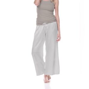 NWT PJ Harlow Jolie Capri Pant Medium M dark silver